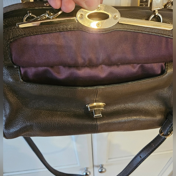 Coach Madison Madeline Leather Satchel - Picture 5 of 11